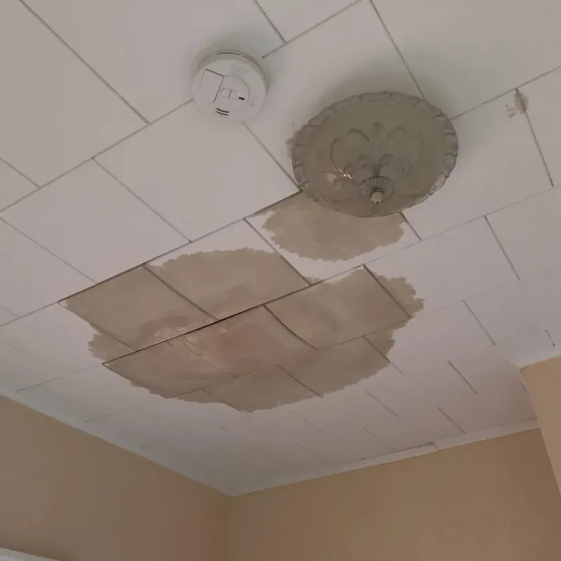 Ceiling Water Damage Repair in Russell, PA